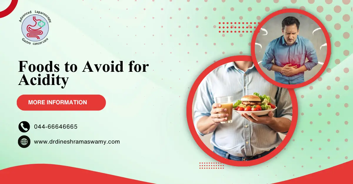 Foods to Avoid for Acidity