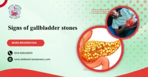 Signs of gallbladder stones