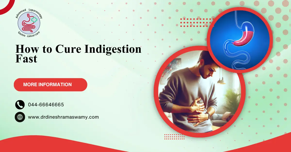 How to Cure Indigestion Fast