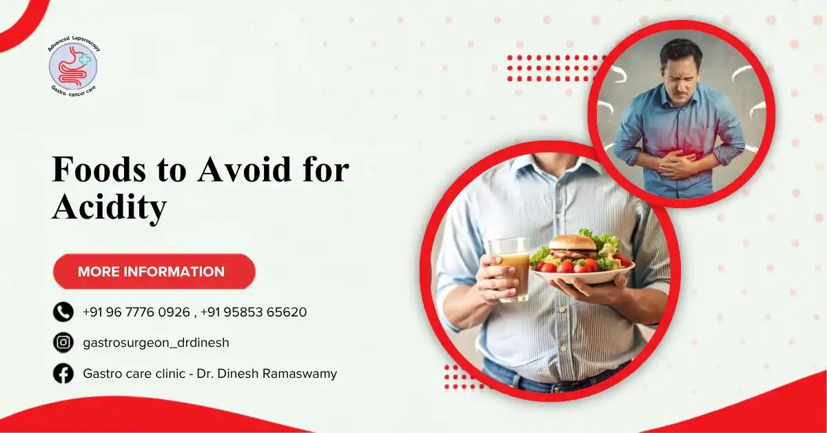 Foods to Avoid for Acidity