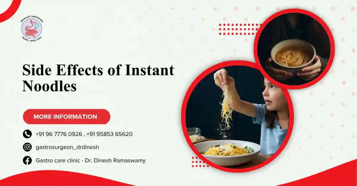 Side Effects of Instant Noodles