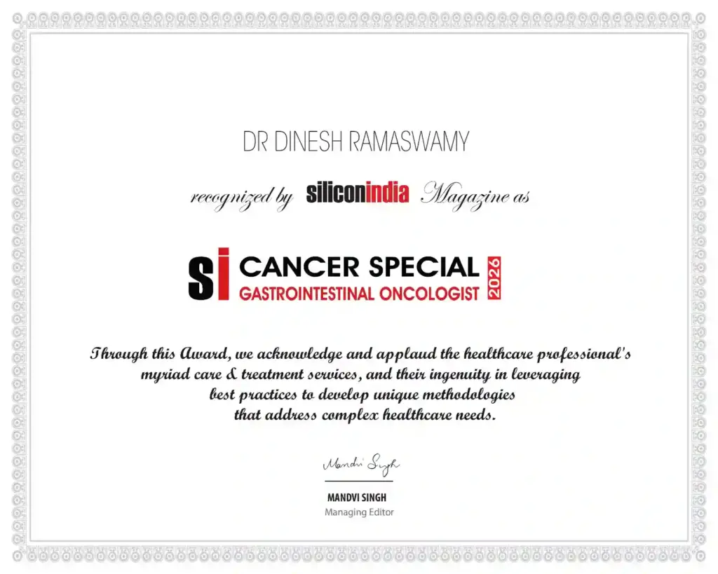 Cancer Special gastro oncologist