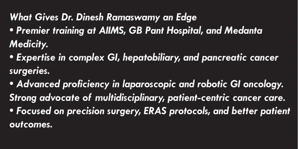 dr dinesh ramaswamy
